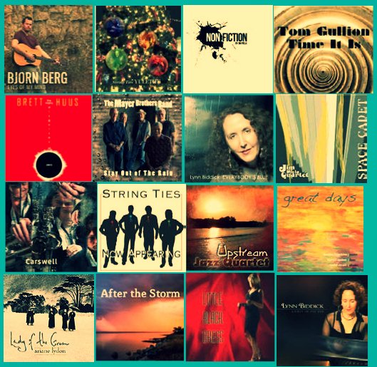 Collage of Momentous Records CD releases
